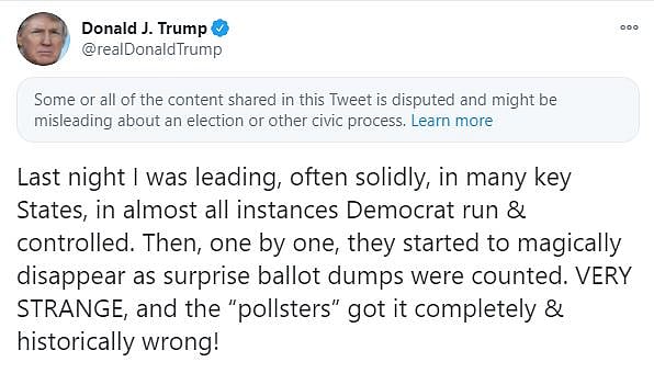 US Election 2020 Result LIVE: बिडेन की बढ़त से बेचैन ट्रंप, मिशिगन में वोटों की गिनती रुकवाने के लिए दायर किया मुकदमा