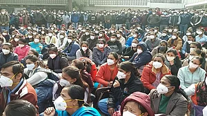 AIIMS नर्स यूनियन की हड़ताल का दूसरा दिन, कोरोना काल में मरीजों की बढ़ी मुश्किलें, जानें नर्सों की क्या हैं मांगें