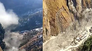 उत्तराखंड के जोशीमठ में ग्लेशियर फटने के बाद चारों तरफ तबाही का मंजर, 100-150 लोगों के हताहत होने की आशंका