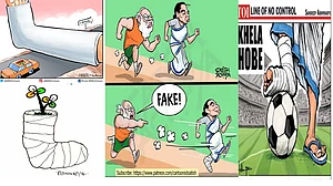 ममता है कार्टूनिस्टों की पहली पसंद