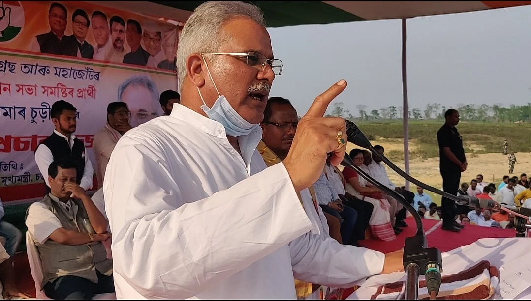 असम के लोग सीएए समेत हर मुद्दे  पर बीजेपी के दोहरे चरित्र को देख रहे हैं, सुनाएंगे अपना फैसलाः भूपेश बघेल