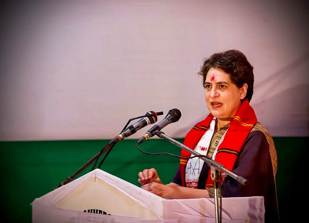 प्रियंका गांधी ने असम में शुरू किया चुनाव प्रचार, बेरोजगारी के खिलाफ राज्यव्यापी अभियान की शुरुआत