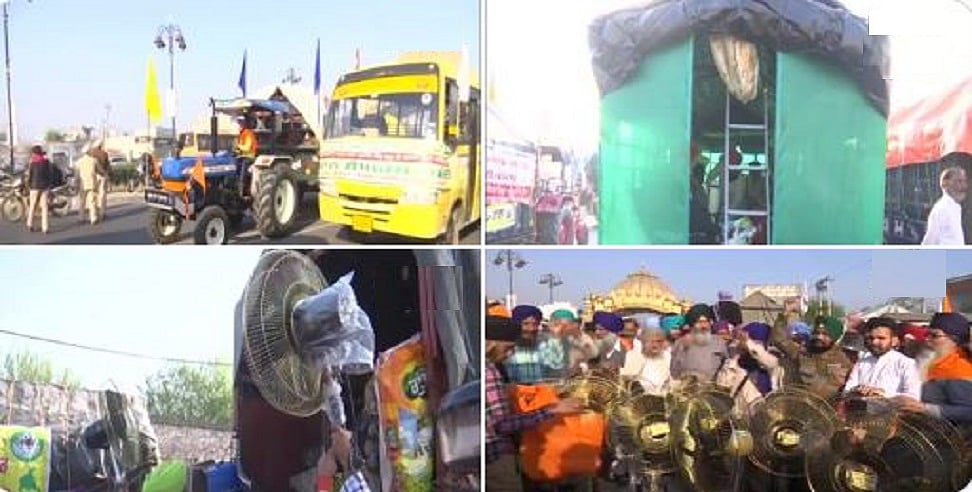 अमृतसर से दिल्ली बड़ी संख्या में किसान रवाना, सर्द रातों को काटने के बाद गर्मी में आंदोलन को धार देने की तैयारी
