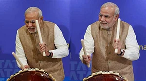 विष्णु नागर का व्यंग्यः कोरोना से मौतों का क्रंदन नहीं, ये मोदी जी का डंका है, जो दुनिया में बज रहा है!