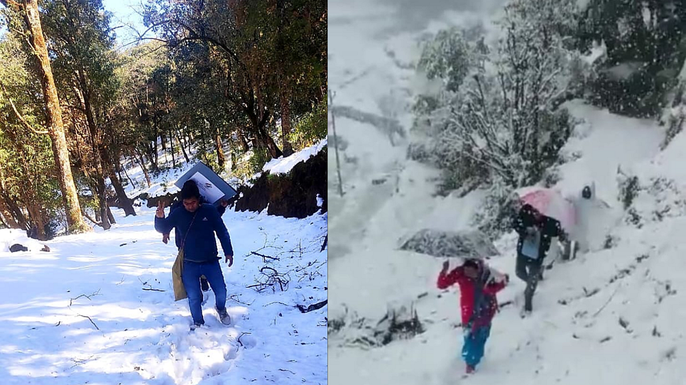 उत्तराखंड: मतदान खत्म होते ही खुल गई डबल इंजन के विकास की पोल, अगले दिन तक भी मुख्यालय नहीं पहुंच सकीं पोल पार्टियां