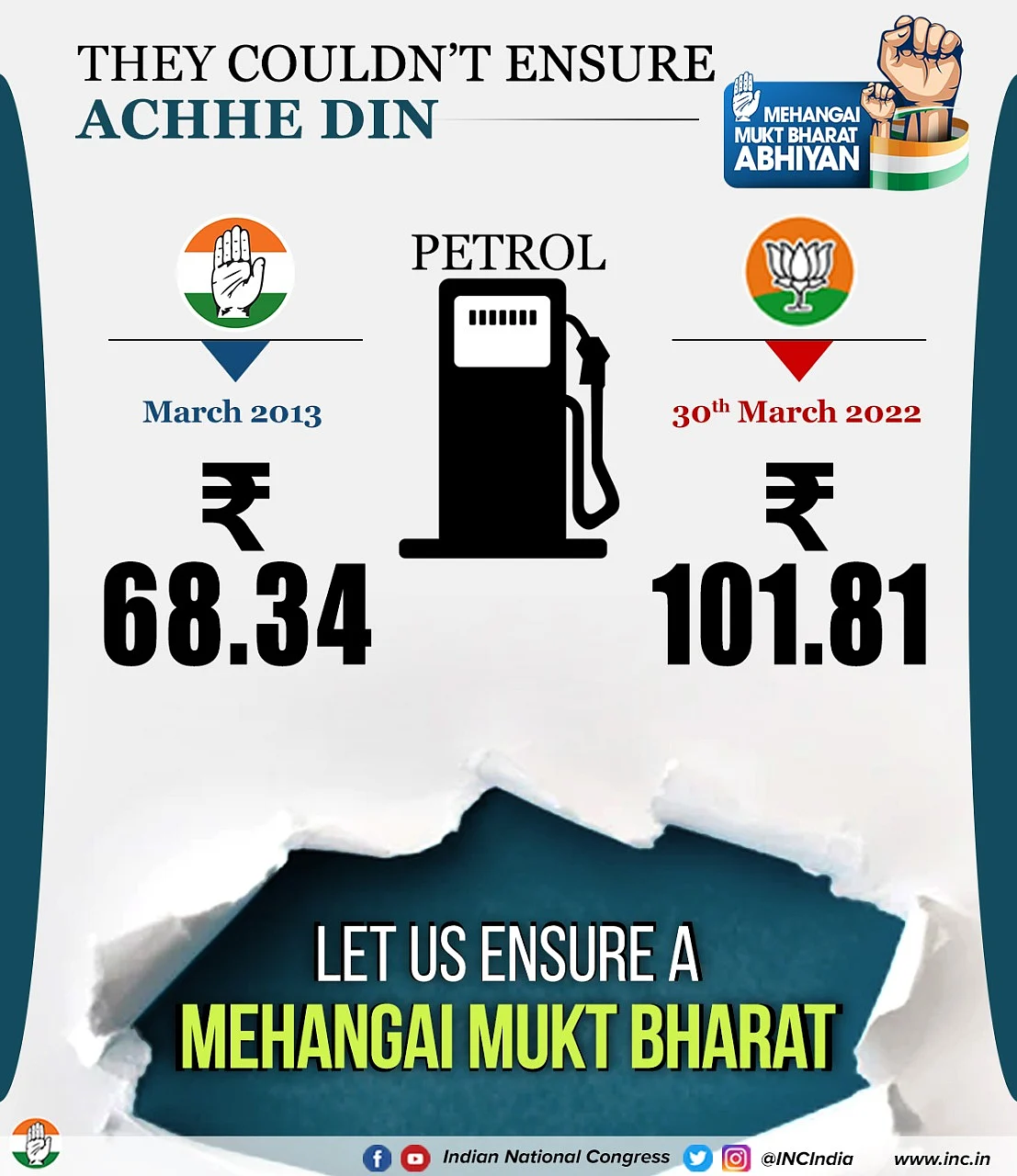 फोटो: @INCIndia