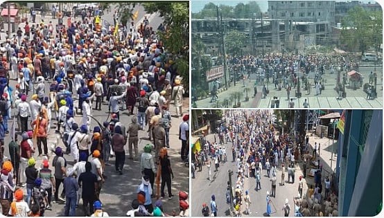 पटियाला में हिंसा के बाद अब भी तनाव जारी, शाम 6 बजे तक इंटरनेट सेवाएं बंद, पुलिस ने संभाला मोर्चा