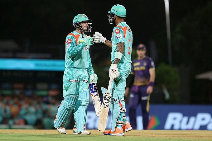IPL 2022 : लखनऊ के लिए डी कॉक और राहुल ने खेली ऐतिहासिक पारी, कोलकाता को 211 रनों का दिया लक्ष्य