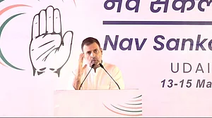 कांग्रेस चिंतन शिविर में राहुल गांधी का ऐलान- RSS-BJP की विचारधारा से देश को खतरा, मेरी लड़ाई रहेगी जारी