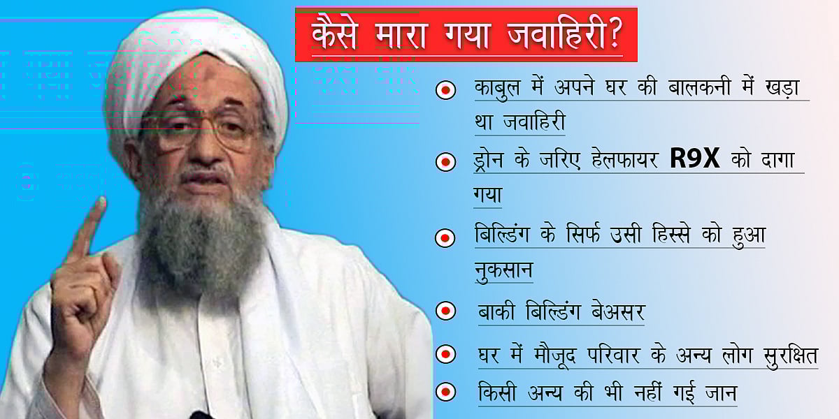 Hellfire R9X missile: जानें कितनी खतरनाक है अमेरिका की R9X मिसाइल, जिसने अलकायदा सरगना जवाहिरी का किया काम तमाम
