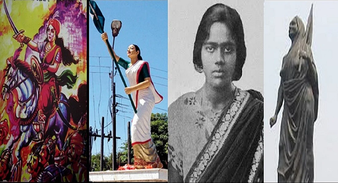 आजादी के लिए महिलाओं की शहादत को कभी नहीं भुलाया जा सकता, वीरांगनाओं की शौर्य गाथा रगों में खून तेज कर देती है