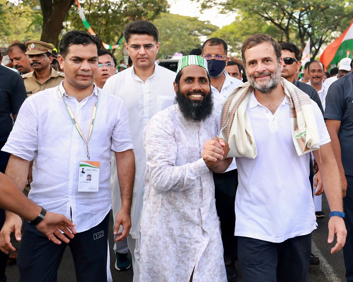 कांग्रेस की 'भारत जोड़ो यात्रा' के 14वें दिन जुड़ते भारत की दिखी अद्भुत तस्वीर