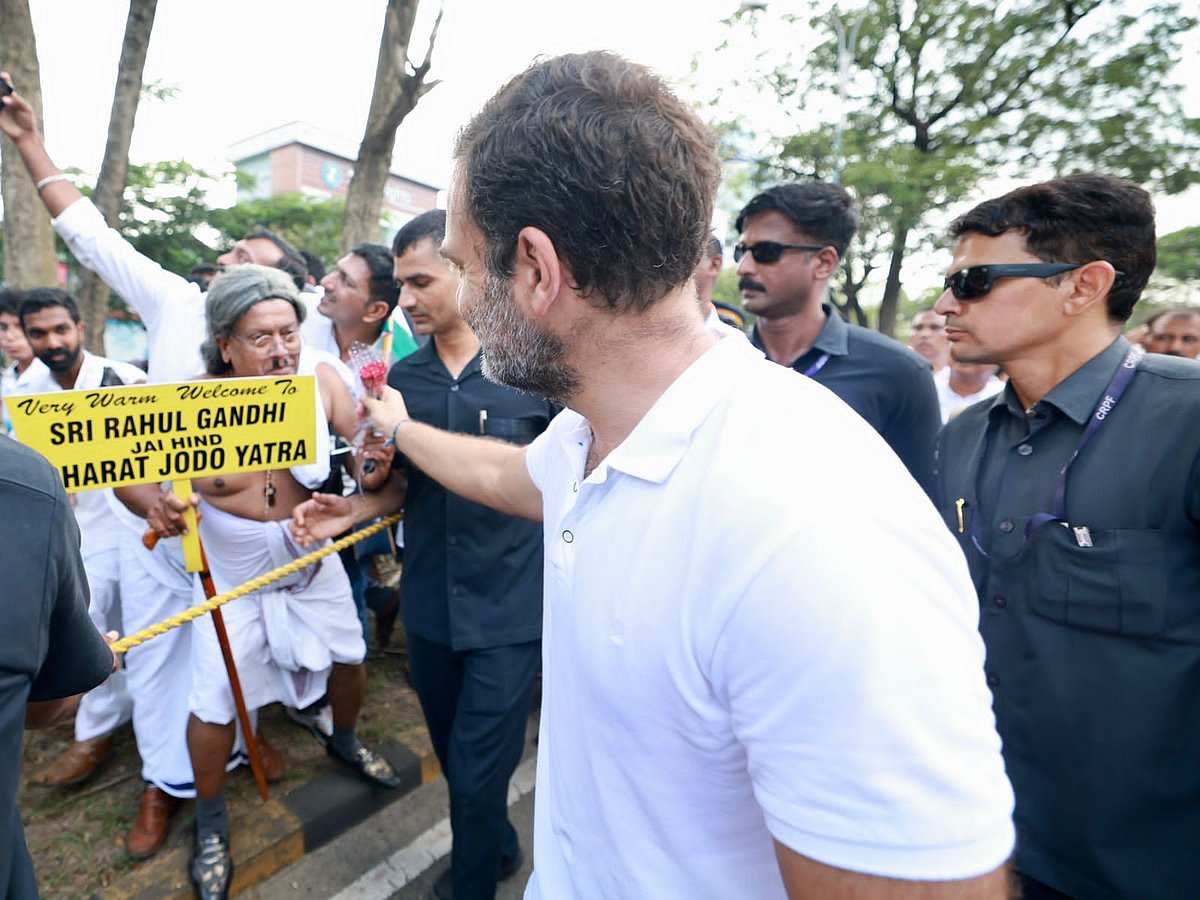 कांग्रेस की 'भारत जोड़ो यात्रा' के 14वें दिन जुड़ते भारत की दिखी अद्भुत तस्वीर