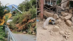 चीन के सिचुआन में 6.8 तीव्रता के भूकंप से भारी तबाही, 21 लोगों की मौत, कई लोग घायल