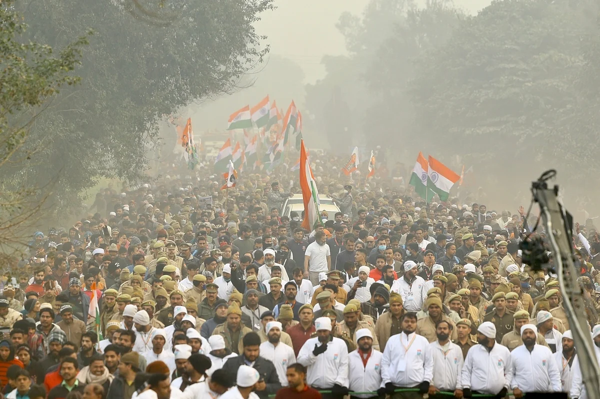 भारत जोड़ो यात्रा में आए जन सैलाब के अंतर्मन की कहानी, "यह नौजवान राजनीति से ऊपर उठकर सोचता है, देश का भविष्य है"