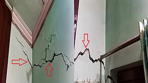 उत्तर प्रदेश: अलीगढ़ के बाद बागपत के कई घरों में जोशीमठ जैसी आई दरारें, रिसाव की भी खबर, दहशत में लोग