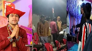 धीरेंद्र शास्त्री के गोलीबाज भाई का फायरिंग करते एक और वीडियो आया, जो करेगा, सो भरेगा कहकर बाबा ने पल्ला झाड़ा