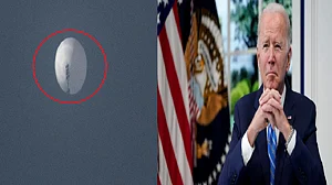 अमेरिका में चीनी 'जासूसी गुब्बारा' देख बाइडेन की उड़ी नींद! लिया ये बड़ा फैसला, 3 बसों जितना बड़ा है बैलून