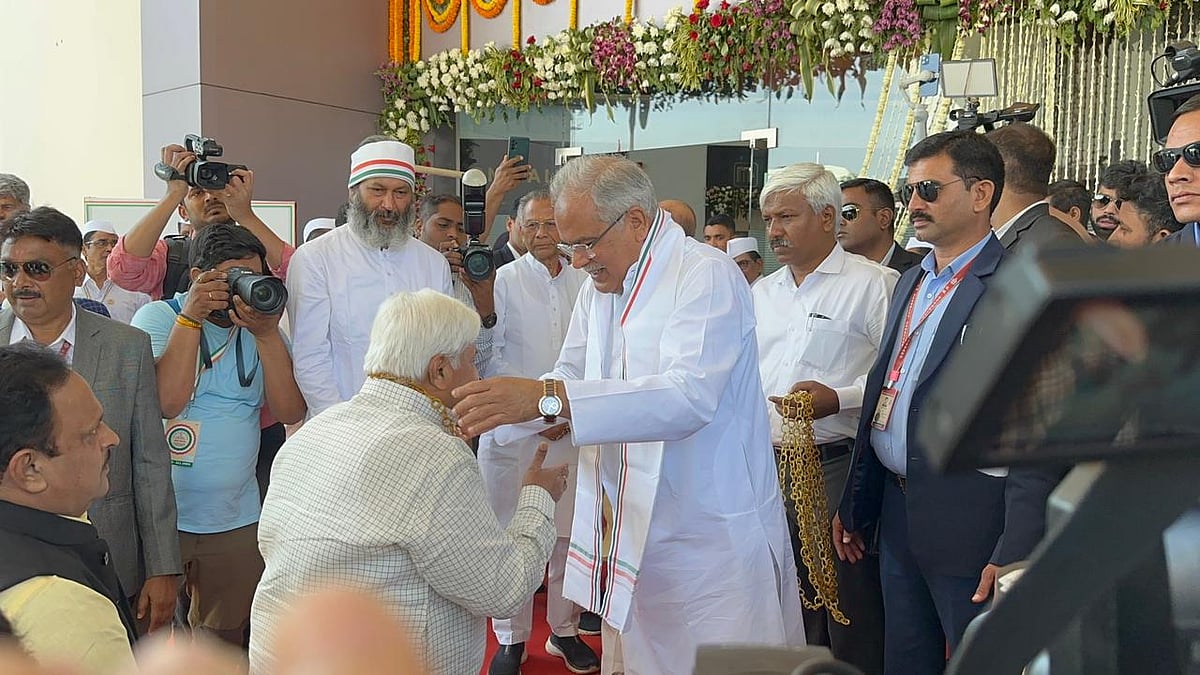 कांग्रेस महाधिवेशन: छत्तीसगढ़ के सीएम भूपेश बघेल ने कांग्रेस नेताओं का किया स्वागत, देखें तस्वीरें