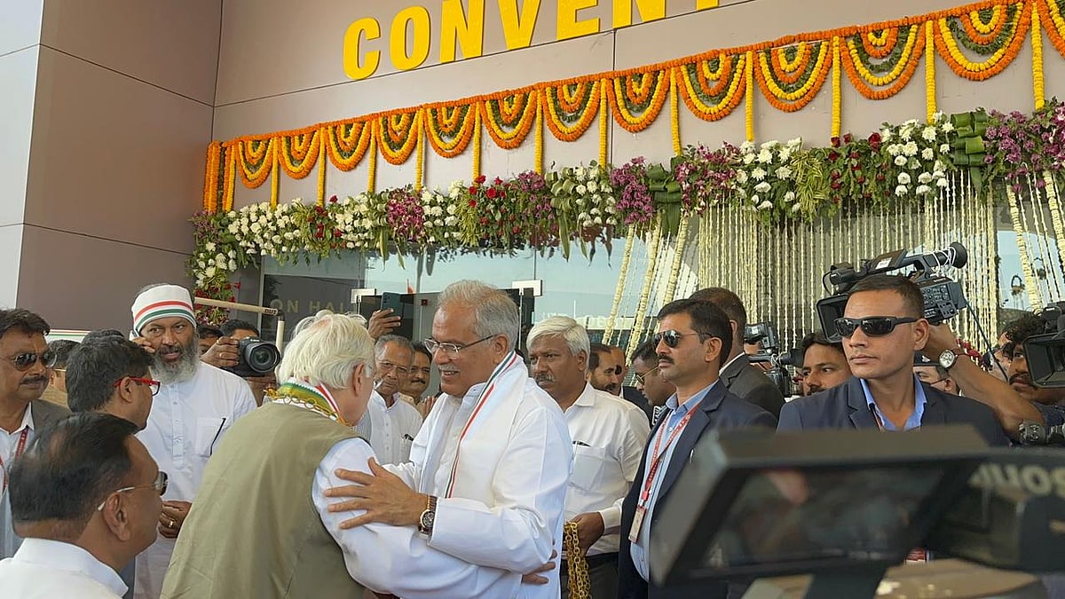 कांग्रेस महाधिवेशन: छत्तीसगढ़ के सीएम भूपेश बघेल ने कांग्रेस नेताओं का किया स्वागत, देखें तस्वीरें