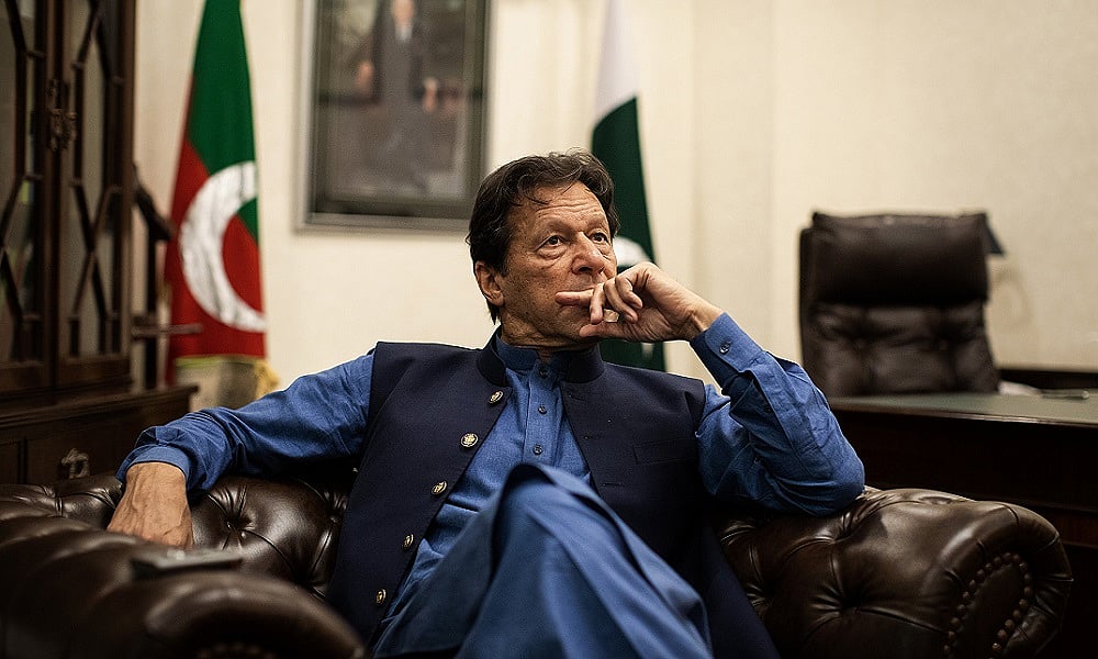 पाकिस्तान के पूर्व प्रधानमंत्री इमरान खान 