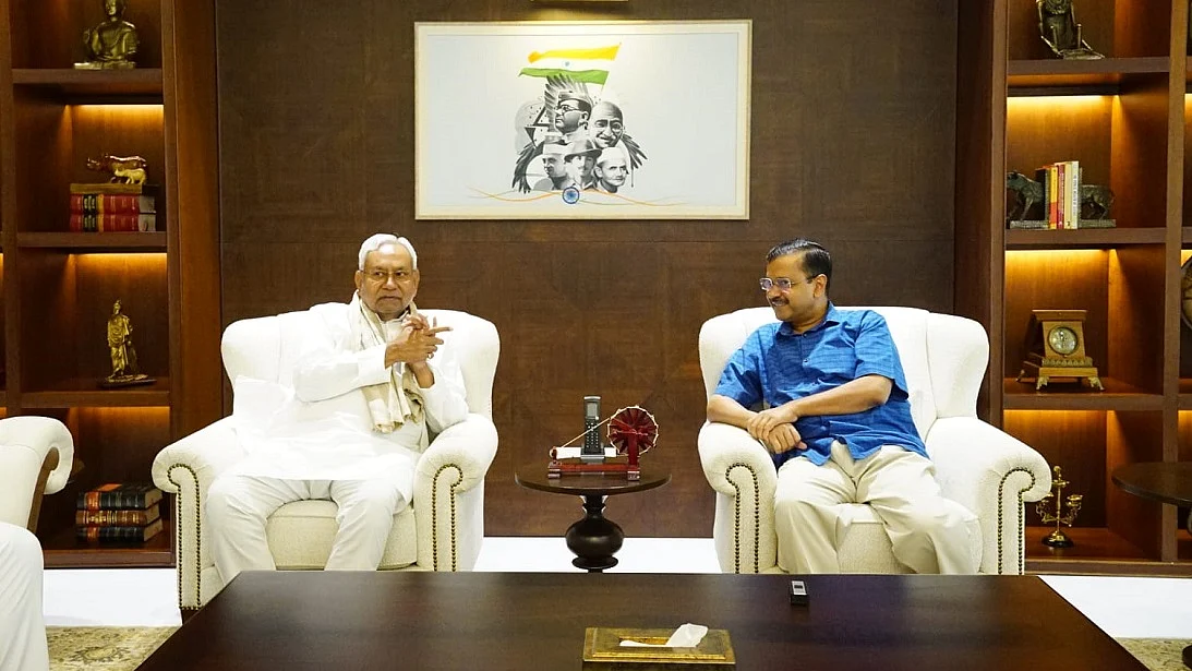 नीतीश ने सारे विपक्षी दलों से केंद्र के अध्यादेश पर राज्यसभा में केजरीवाल का साथ देने की अपील की है