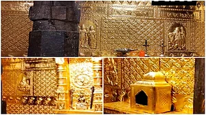 केदारनाथ मंदिर मामले में विवाद बढ़ने पर अब मंदिर समिति की आई सफाई, 'गर्भगृह में दानदाता ने लगवाई सोने की प्लेटें'