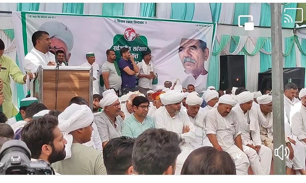 पहलवानों के पक्ष में मुजफ्फरनगर में सर्व खाप पंचायत