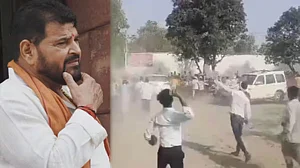 यूपी: बृजभूषण सिंह के कार्यक्रम में बवाल, मारपीट, जमकर चली कुर्सियां, सुरक्षा कर्मियों ने बचाई BJP सांसद की जान