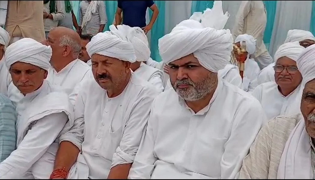 पहलवानों के पक्ष में मुजफ्फरनगर में सर्व खाप पंचायत