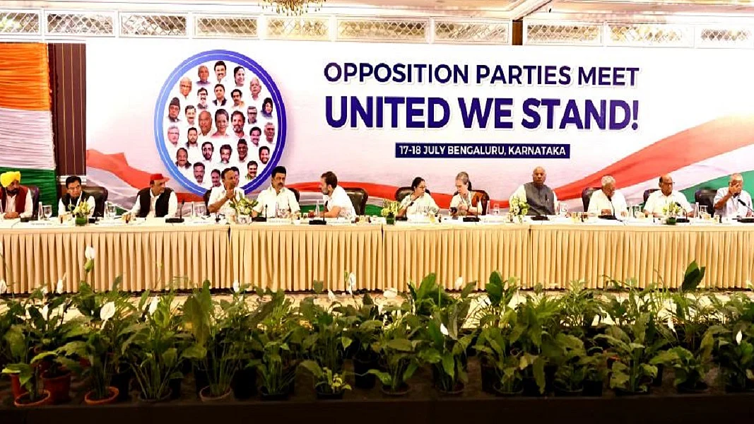 विपक्षी गठबंधन का नाम 'INDIA' रखने के खिलाफ दिल्ली के थाने में शिकायत