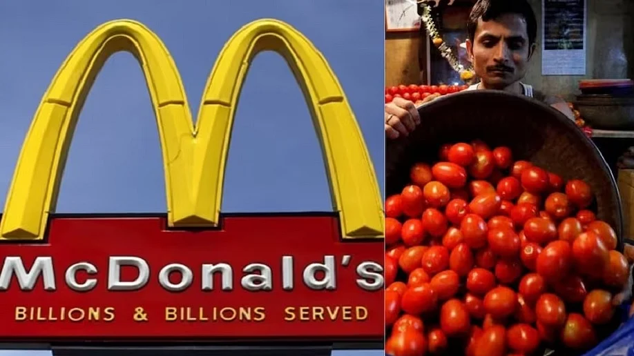 टमाटर की आसमान छूती कीमतों से मैकडॉनल्ड्स भी सहमा