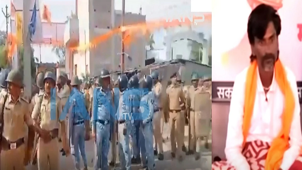 मराठा प्रदर्शनकारी अपनी मांग पर अड़े, अनशन जारी