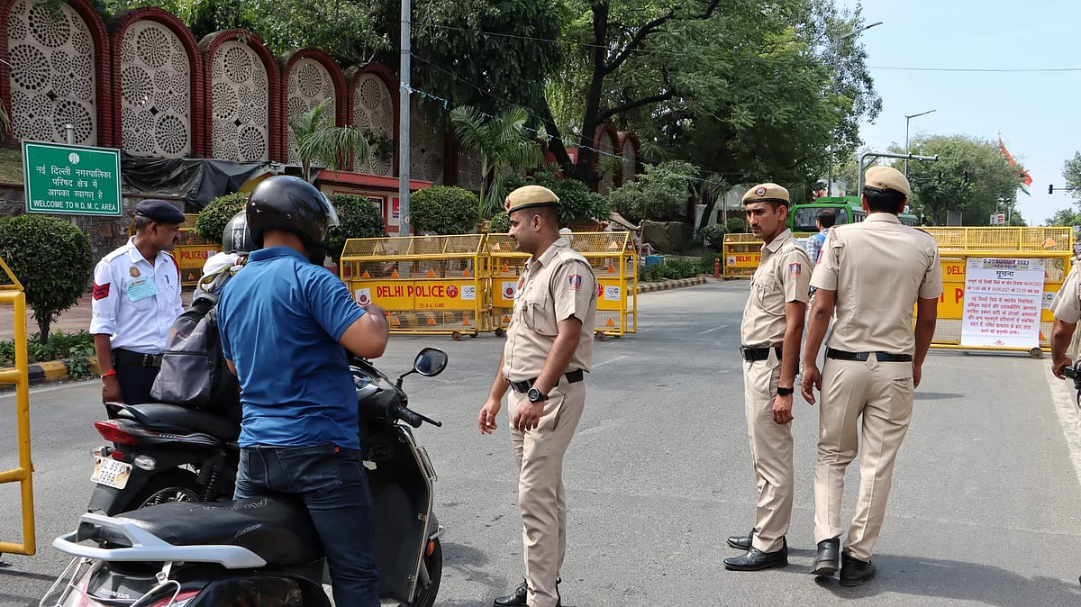 जी20 सम्मेलन के बीच दिल्ली में विस्फोटक की अफवाह फैलाने वाला गिरफ्तार