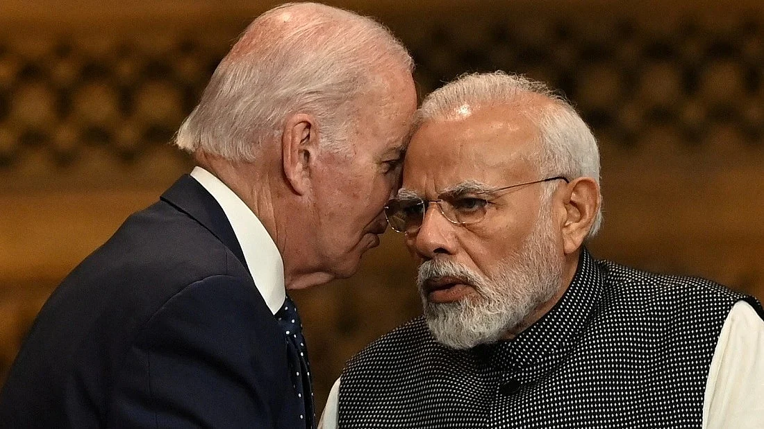 अमेरिकी राष्ट्रपति जो बाइडेन और प्रधानमंत्री नरेंद्र मोदी