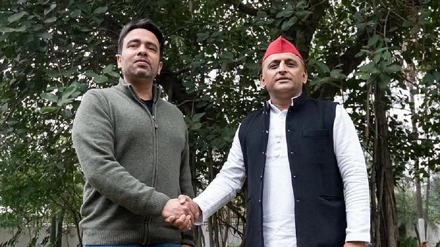अखिलेश-जयंत ने लोकसभा चुनाव के लिए गठबंधन की घोषणा की