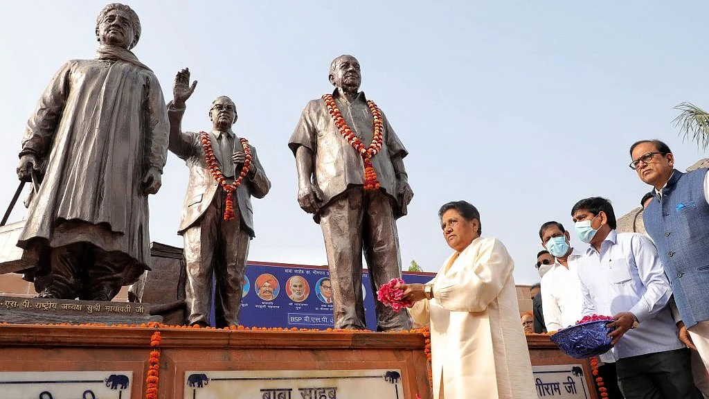 मायावती ने जताई अज्ञात लोगों से खतरे की आशंका, सीएम योगी से की बीएसपी दफ्तर कहीं और शिफ्ट करने की मांग