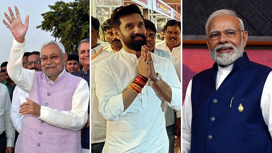 बिहार में NDA में हुआ सीट बंटवारा, BJP-17, JDU-16, चिराग को हाजीपुर समेत 5 सीट