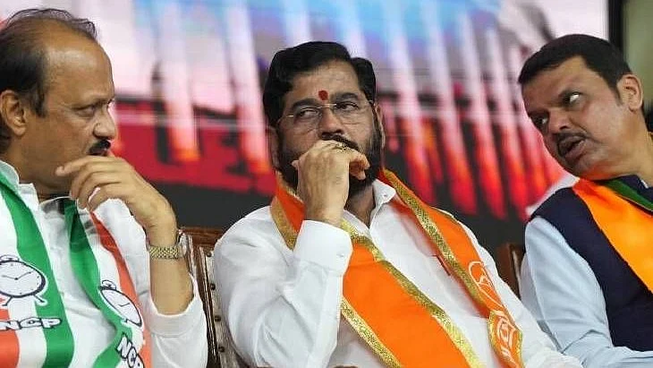 बीजेपी-शिवसेना ने प्रचार में सार्वजनिक बसों को लगाया, कांग्रेस ने चुनाव आयोग से की शिकायत