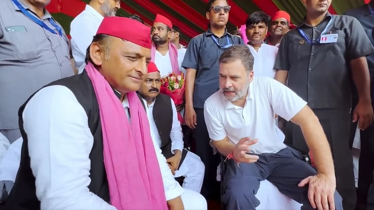 चुनाव पर चर्चा राहुल गांधी और अखिलेश यादव के बीच
