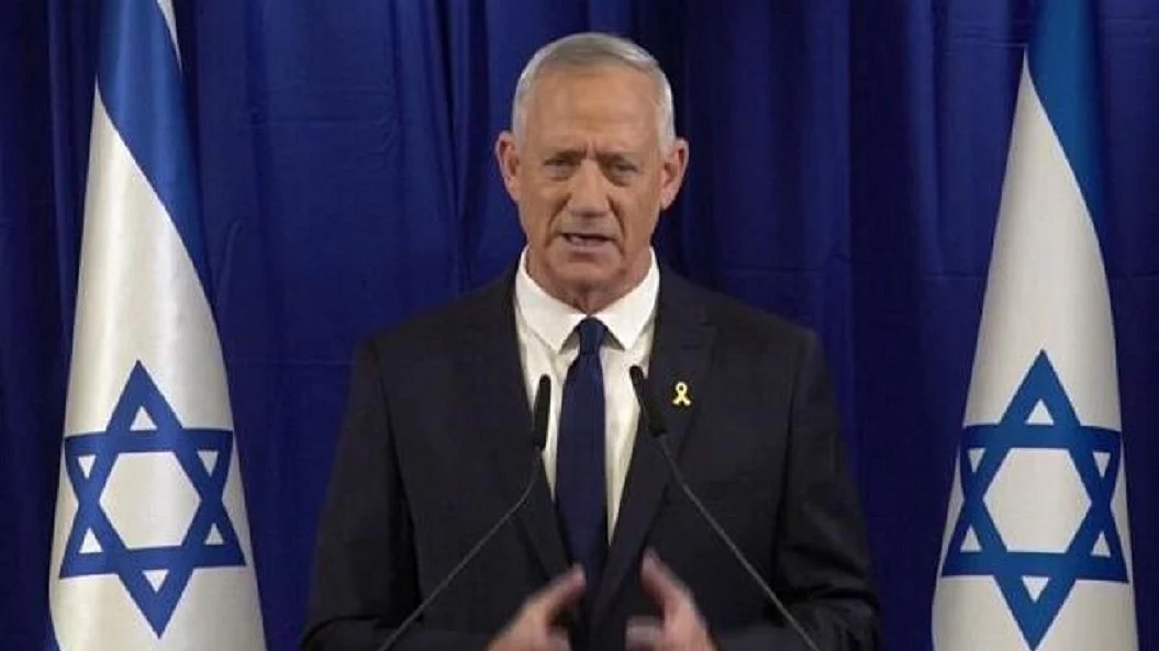 इजरायल के वॉर कैबिनेट मंत्री बेनी गैंट्ज़ ने दिया इस्तीफा