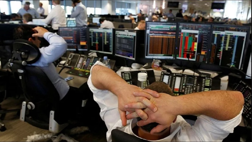 शेयर बाजार में जोरदार गिरावट