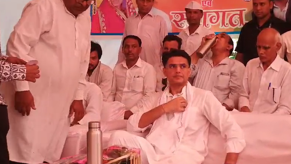 सचिन पायलट ने बीजेपी सरकार पर निशाना साधा