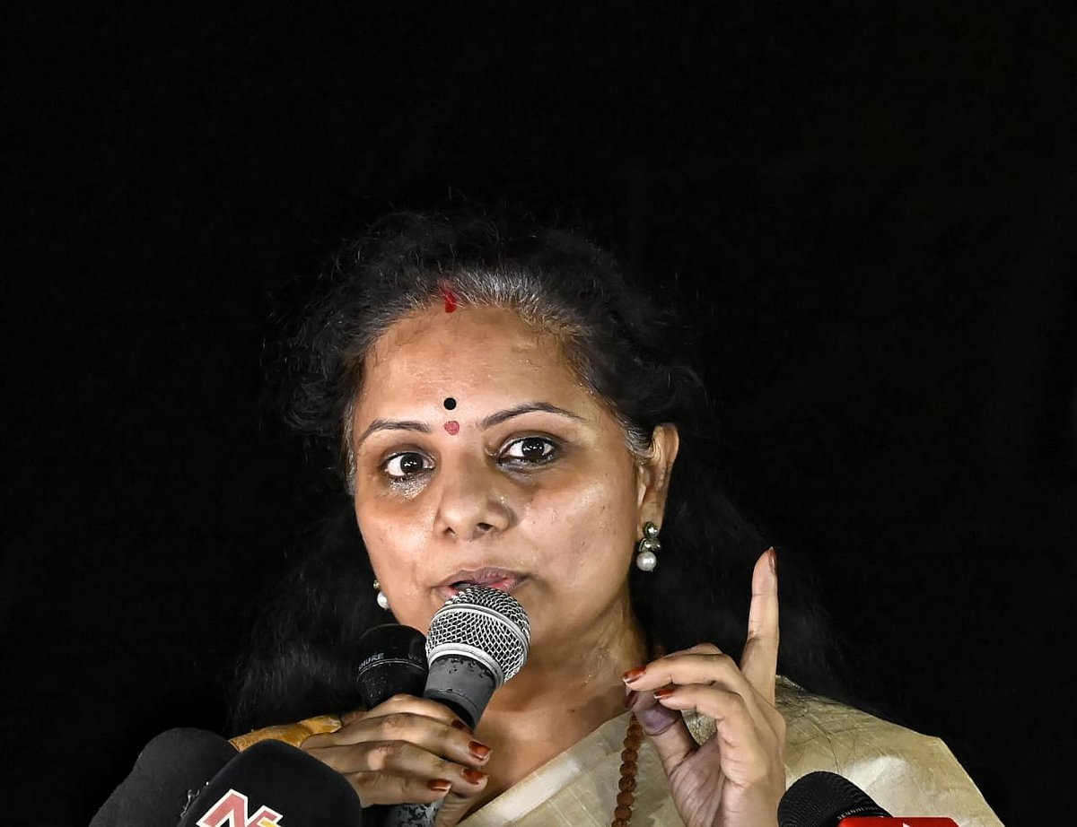 दिल्ली आबकारी नीति मामला: जेल से बाहर आने के बाद बीआरएस नेता कविता ने कहा- न्याय के लिए लड़ती रहूंगी