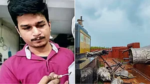 'वर्षा में तो नहीं छिपा है शिवाजी की मूर्ति बनाने वाला' -यह आरोप लगते ही चंद घंटों में हो गई आप्टे की गिरफ्तारी