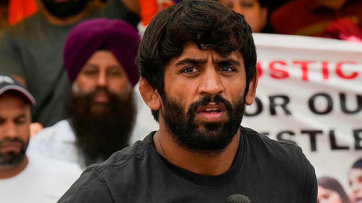कांग्रेस में शामिल हुए बजरंग पूनिया को मिली जान से मारने की धमकी, विदेशी नंबर से आया मैसेज, केस दर्ज