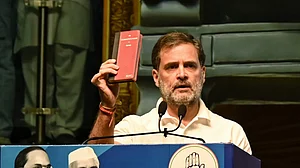 राहुल गांधी ने दावा किया कि प्रधानमंत्री नरेन्द्र मोदी ने संविधान को नहीं पढ़ा है