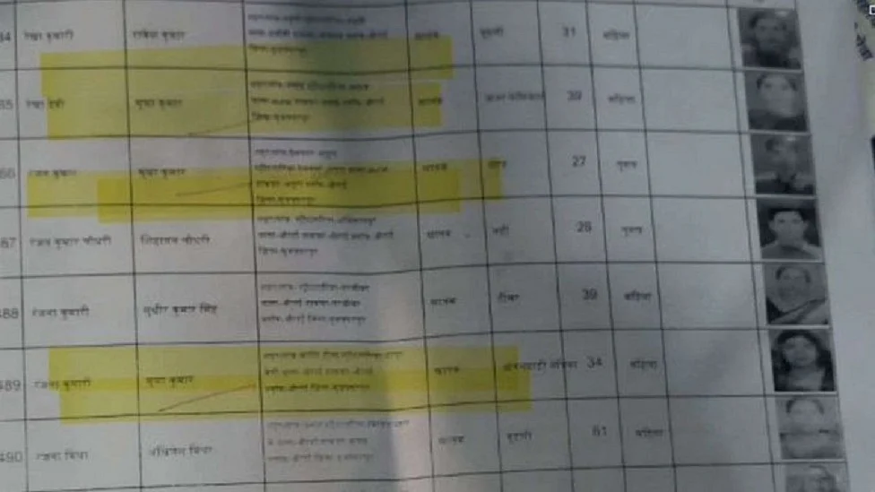 बिहार MLC उपचुनाव: एक बूथ पर हर पांचवें मतदाता के पिता का एक ही नाम, वोटर लिस्ट पर उठे गंभीर सवाल