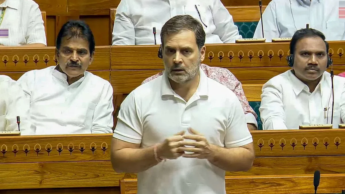 राहुल गांधी ने लोकसभा में बीजेपी पर बोला हमला
