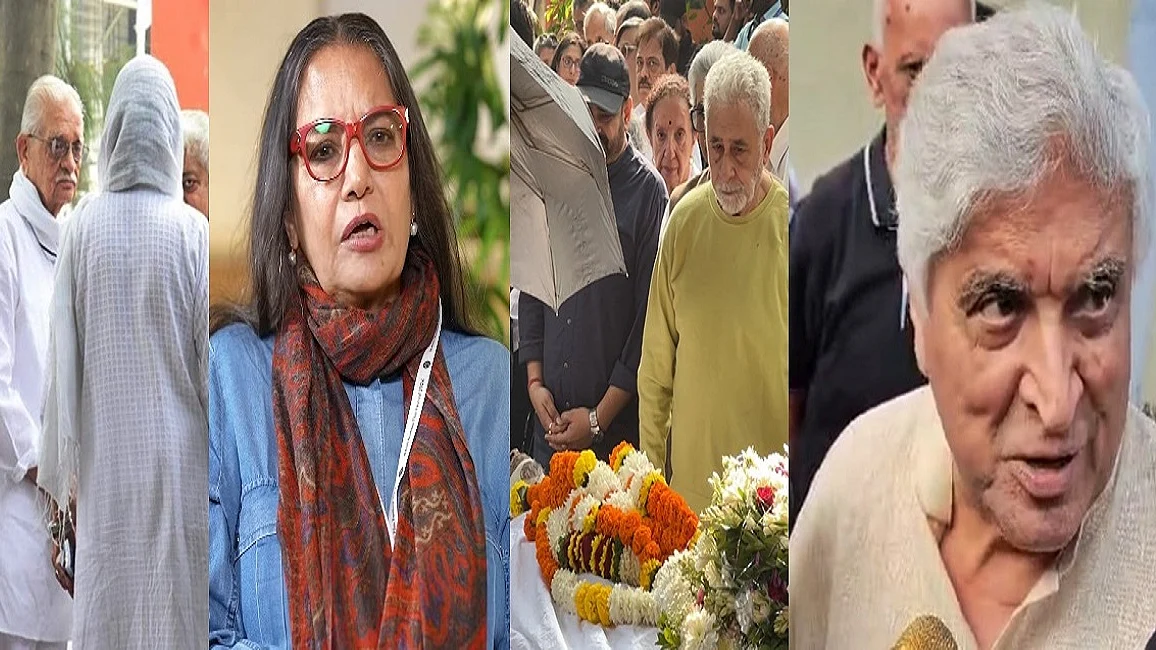 नम आंखों और खामोश लबों से सितारों ने 
श्याम बेनेगल को 'अलविदा' कहा